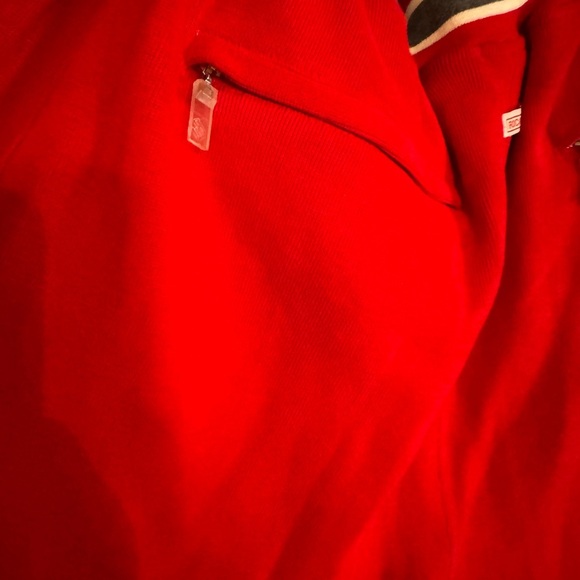 Y2K Rocawear Velour Red Jumpsuit Jacket And Pants Suit Size XXL Wide Legs - Picture 9 of 15